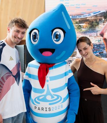 Grousset Paris 2026 mascotte J-15